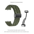 thumbnail image 4 of Likrtyny Correa Deportiva Silicona Con Hebilla Plegable Magnética para Galaxy Fit3 (verde), 4 of 9