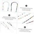 thumbnail image 4 of HUGFEGWE 2pcs Mobile Phone Straps Beads Phone Lanyards Mobile Phone Chains Cellphone Hanging Straps Long Phone U2537-9517, 4 of 9