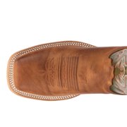 Justin Boots Mens Austin Square Toe Pull On Cowboy Mid Calf Boots