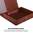 thumbnail image 2 of File Box Office Student Desktop Storage Organizer Document Folder, 2 of 5