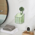 thumbnail image 6 of Tongina Shower Basket Suction Cup Wall Mount Removable for Kitchen Apartment Bathroom Green S, 6 of 8