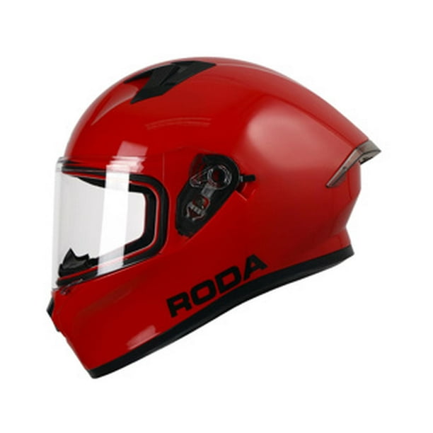 Casco Roda Course Rojo Logo Negro Cerrado Svs rojo M
