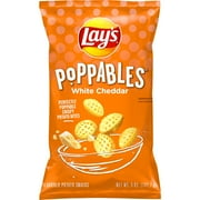 (1PACK),Lay's Poppables White Cheddar Flavored Potato Snacks