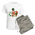 thumbnail image 5 of CafePress - Wee Bit Irish Rat Terrier Women's Light Pajama - Women's Short Sleeve Print T-Shirt and Pants Light Cotton Pajama Set, 5 of 7