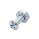 thumbnail image 5 of 14 tornillos para máquinas 1/2 pulgada plata, 5 of 5