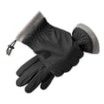 thumbnail image 1 of Fleece Cold-proof Gloves Windproof Touch Screen 5Fingers Cycling Cotton Glo, 1 of 8