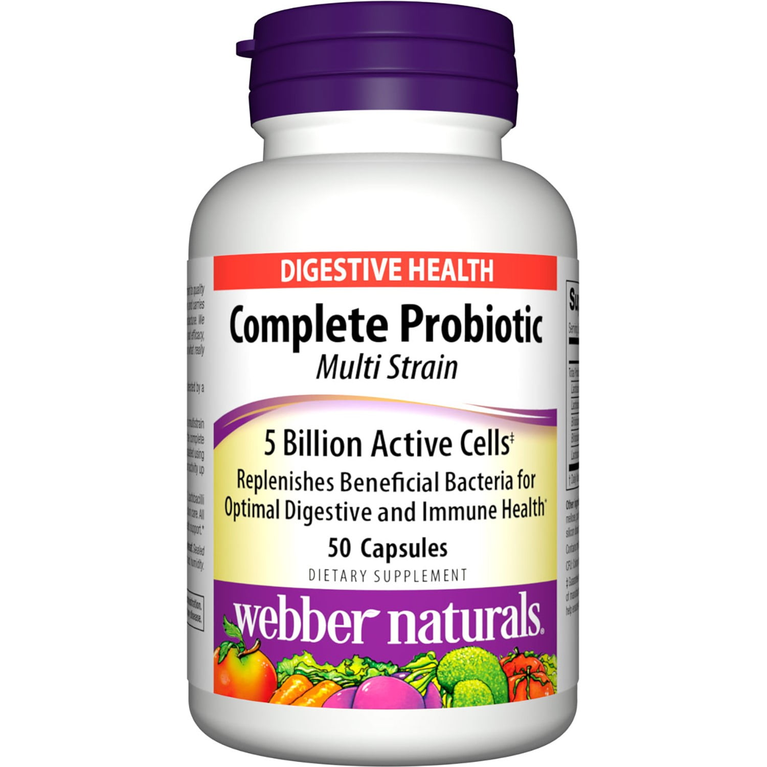 ber Naturals Complete Probiotic Multi Strain 5 Billion Active Cells