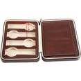 thumbnail image 1 of HUGFEGWE 8 Grids Portable Watch Storage Box, Watch Box, Travel for Watch (Brown) CJB91-91425, 1 of 2