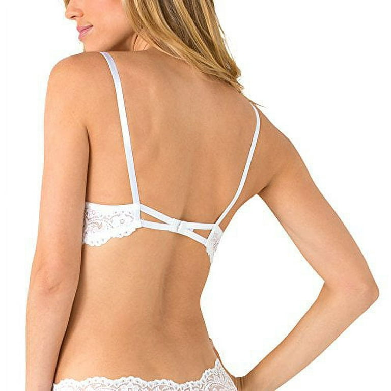 Buy Smart & Sexy Women's Signature Lace Push-Up Bra 2 Pack, Black/White,  38D at