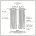 thumbnail image 2 of Exclusive Home Rideaux en Satin de Fer, Panneau de Rideau Occultant à illets, Paire, 52x84, Argent, 2 of 8