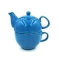 thumbnail image 1 of Blue Teapot With Cup, 1 of 2