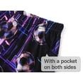 thumbnail image 5 of Beezizac Boys 2-Pack Soft Sleep Shorts Black Soccer Neon & Blue Basketball Assorted Pajama Bottoms Sizes 6, 5 of 6
