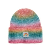 No Boundaries Juniors' Ombre Stripe Beanie