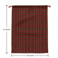 thumbnail image 2 of Christmas Sack – 28" X 20" Canvas Gift Bag with Drawstring, Full Print Polyester Santa Sack, Durable Reusable Xmas Gift Bag for Holiday, Party & Storage, 2 of 5