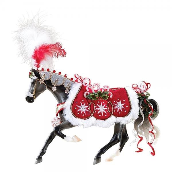 Breyer 2015 Holiday Horse Peppermint Kiss Doll - Walmart.com - Walmart.com