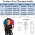 thumbnail image 2 of Polyester Undershirt T Shirt Men Long Sleeve Stocking Sock Long Tunic Scrub Shirts Men Loose Fit Top Men Active Long Sleeve Short Set Long Sleeved Shirt Long Sleeve Polyester Shirt Men Women Spring, 2 of 3