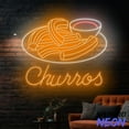 thumbnail image 4 of Handmadetneonsign Churros Neon Sign, Churros Led Sign, Spanish Food Wall Art, Home Wall Decor 93027, 4 of 5