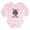Petal Pink, variant on CafePress - Talk To The Tail Long Sleeve Infant Bodysuit - Long Sleeve Cotton Baby Bodysuit