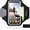 Black, variant on Running Armband for iPhone 17 16 15 14 13 Pro Max/Plus/XR/XS, with Card Slot & Key Pockets, Sports Arm Bands Cell Phone Holder Fit Up to 6.9 Inches Phone(Black)
