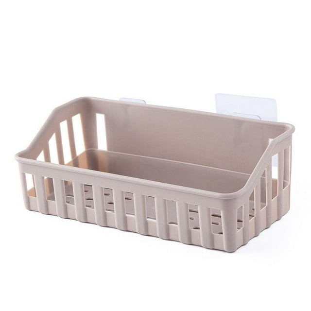 Bathroom Shelf Bathroom Adhesive Storage Rack Kitchen Home Decoration Corner Shower Shelf Rack Storage Rack Accessories 3 Color