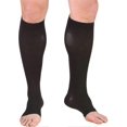 thumbnail image 1 of 30-40 Mmhg Compression Stockings For Men And Women, Knee High Length, Open Toe, 1 of 5
