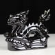 thumbnail image 1 of Desktop Ornament Ceramic Statue Figurine Ornament For 2024 New Year Blessing Souvenir Gift, 1 of 2