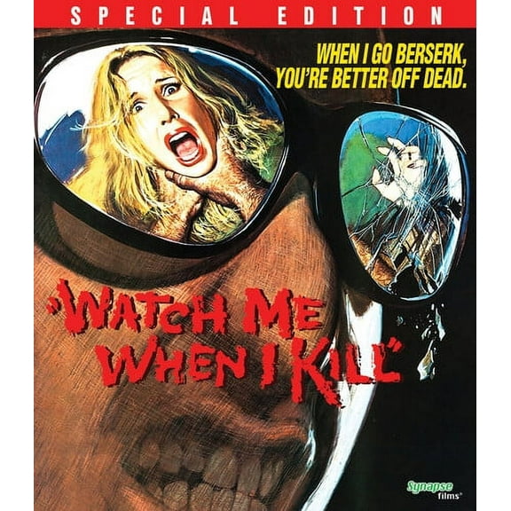 Watch Me When I Kill (Blu-ray CD), Synapse Films, Horror