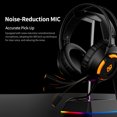 thumbnail image 3 of Ajazz Ajazz AX120 Casque de Jeu avec Éclairage RVB, Conception Circum-Auriculaire, Connectivité 3,5 mm+USB, Haut-Parleurs 50 mm, Micro Omnidirectionnel, Options Blanc/noir/rose, 3 of 7
