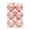 C, variant on 6 Pack Red Christmas Ball Ornaments, Vintage Embossed Floral Pattern Plastic Tree Hanging Decorations for Front Door Window Mantel Fireplace Living Room Party 2.76"x2.36"