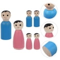 thumbnail image 4 of Miangastore Wood Mini Human Shape Pink 10Pcs 2.1In, 4 of 8