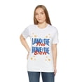 thumbnail image 4 of Unisex Jersey Short Sleeve Tee LAND OF THE FREE, 4 of 9