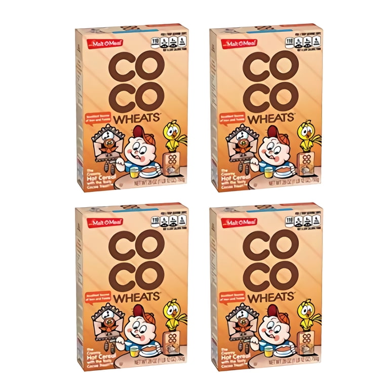 Malt-O-Meal COCO Wheats Original Breakfast Cereal, Quick-Cook