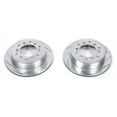 thumbnail image 2 of Power Stop Rear Pair of Drilled and Slotted Brake Rotors JBR1396XPR, 2 of 4