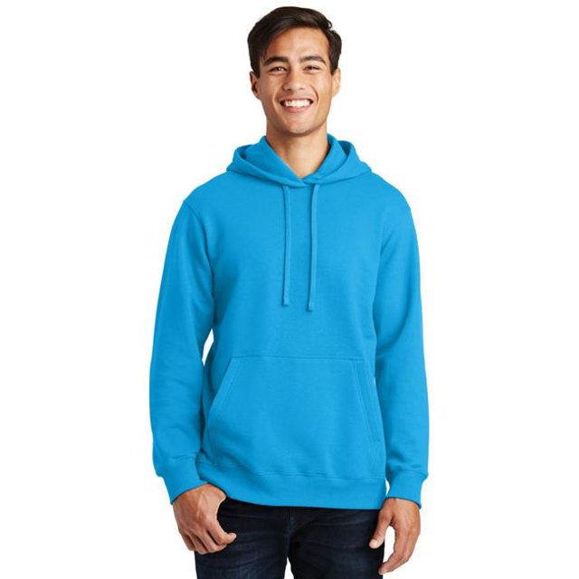 Port 1154545 Fan Favorite Fleece Pullover Hooded Sweatshirt, Sapphire - Extra Large