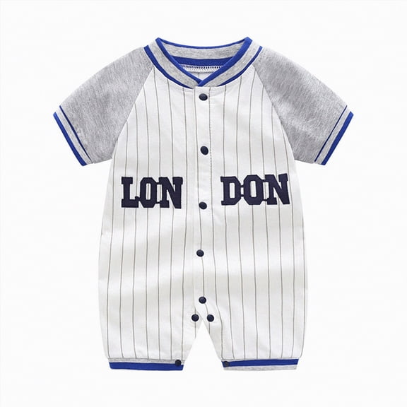 TAmten Baby Boy Clothes Baby Boy Clothes Unisex Funny Baby Girl Baby Bodysuit 0 3 6 9 12 18 24 Months(Blue,3-6 Months)