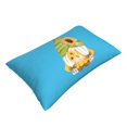 thumbnail image 3 of Bixox Sunflower Gnomes Printed Pillow Protector,Super Soft Ideal for Home,Guests,Rentals - 16"x24", 3 of 8