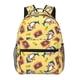 thumbnail image 1 of Easygdp Pineapples Sharks In Hawaiian Mochila Ergonómica Versátil para Laptop - Múltiples Bolsillos, Correas Ajustables, Unisex para Escuela, Viajes y Actividades al Aire Libre-One Size, 1 of 5