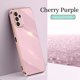 thumbnail image 1 of Para Samsung A14 A24 A34 A54 M14 M54 5G Marco De Oro De Lujo Carcasa De Revestimiento Suave Cuadrado Borde Plano Silicona Lente Protección Completa A Prueba De Golpes Moda Trasera Cubierta Del Teléfon, 1 of 4