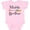 AD-Pink, variant on Inktastic Middle Brother- arrow Boys Baby Bodysuit
