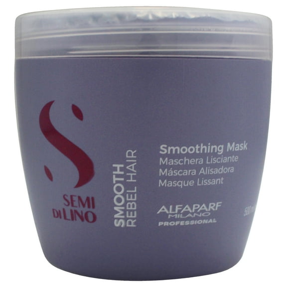Alfaparf Milano Semi Di Lino Smooth Smoothing Mask , 16.9 oz Masque