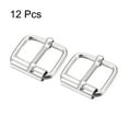 thumbnail image 3 of 15mm Metal Roller Buckles Iron Electroplated Silver Tone 12 Pack, 3 of 5