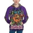 thumbnail image 3 of Scooby-Doo Kids Hoodie 3D Print Pullover Hooded Long Sleeve Sweatshirts Tops Blouse with Pocket for Boys Girls, 3 of 8