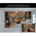 thumbnail image 5 of Deer Hunting Wall Mural - Elk Wildlife Murals, Christmas Large Wall Murals For Living Room, Elk Mural 110"W x 79"H (Not Peel and Stick), 5 of 6