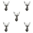 thumbnail image 1 of Justharion Personalized Home Style 3D Mirror Wall Stickers For Creating Unique Decor Instantly Change Look black L 5Set, 1 of 6