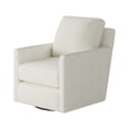 thumbnail image 2 of Southern Home Furnishings Chanica Oyster Swivel Glider Accent Chair - Ivory, 2 of 3