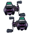 thumbnail image 4 of Digital Fishing Baitcasting Reel Rechargeable Backlighting Display Bite Alarm right hand, 4 of 5