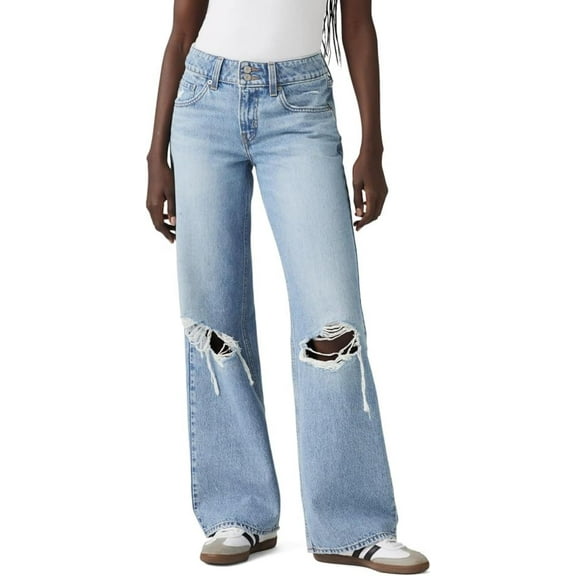 Levi's TABLE TALK Women's Low-Rise Superlow Loose Jeans, US 32x32