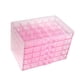 thumbnail image 3 of Caja de almacenamiento de joyas de acrílico con purpurina y diamantes de imitación para decoración de uñas, 120 unidades rosa claro, 3 of 7