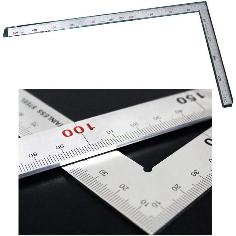 Accurate Measurements Made Easy: Stainless Steel Metal Ruler - Temu
