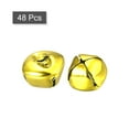 thumbnail image 3 of 24mm Jingle Bells Craft Bells Carbon Steel Electroplating Gold Tone 48 Pack, 3 of 5